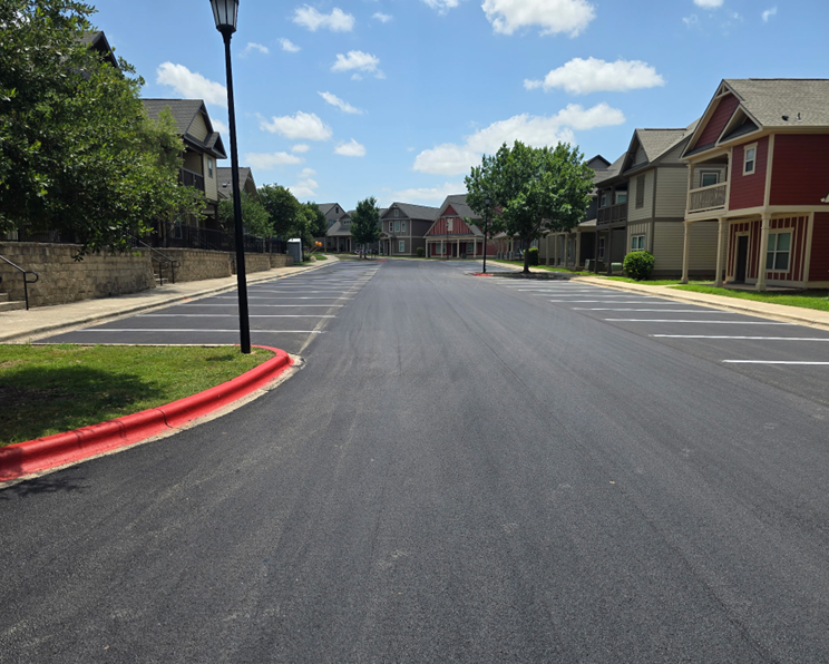 The Retreat — finished T-PRO® RAP surface, San Marcos TX