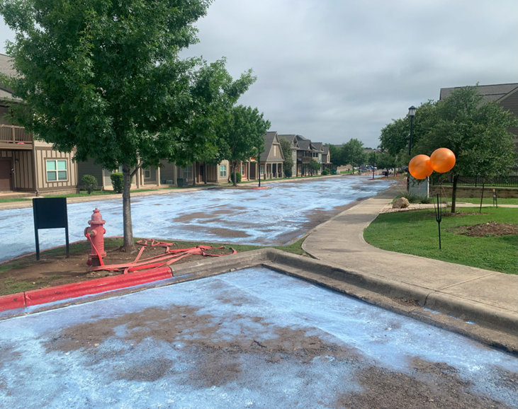 The Retreat — T-PRO® polymer wet base application